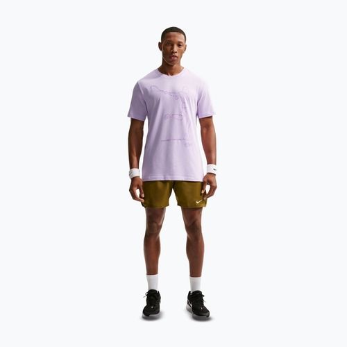 Футболка тенісна чоловіча Nike Court Dri-Fit violet mist