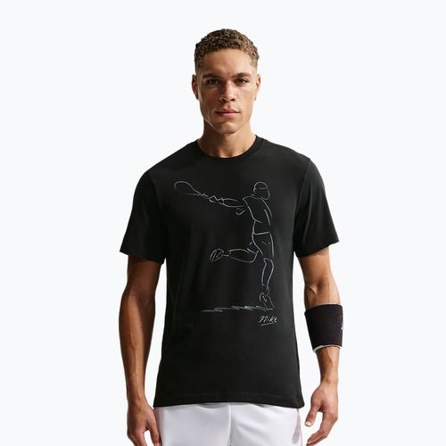 Футболка тенісна чоловіча Nike Court Dri-Fit black