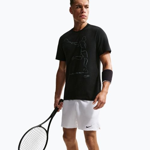 Футболка тенісна чоловіча Nike Court Dri-Fit black