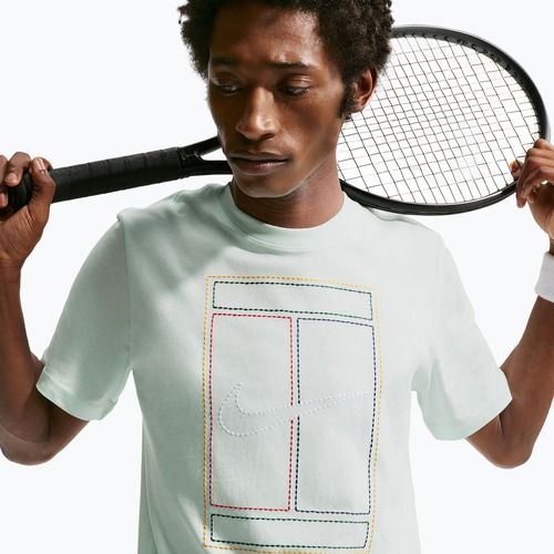 Футболка чоловіча Nike Court Heritage barely green