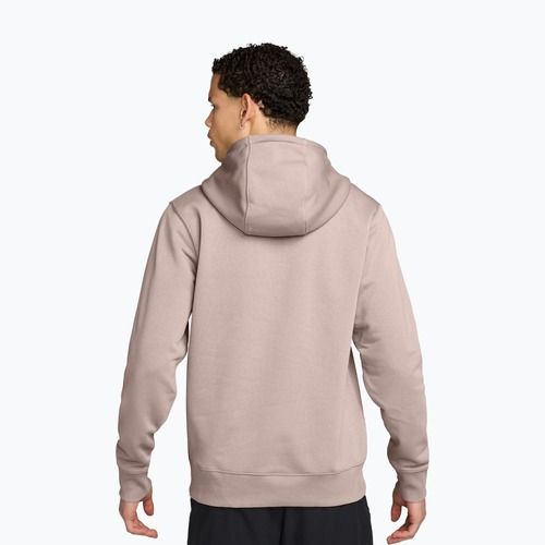 Кофта тенісна чоловіча Nike Court Dri-Fit Heritage French Terry Hoodie silt red