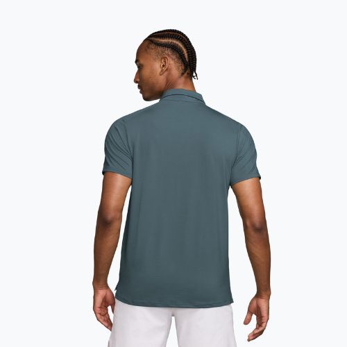 Футболка тенісна чоловіча Nike Court Dri-Fit Advantage mineral slate/white