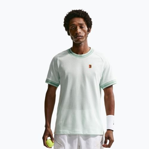 Футболка тенісна чоловіча Nike Court Heritage barely green