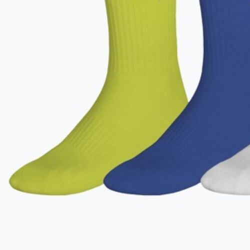 Шкарпетки Mizuno Training With Line 3 pairs lightning yellow/dazzling blue