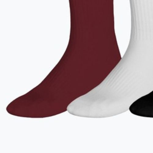 Шкарпетки Mizuno Training With Line 3 pairs sun dried tomato/white/black