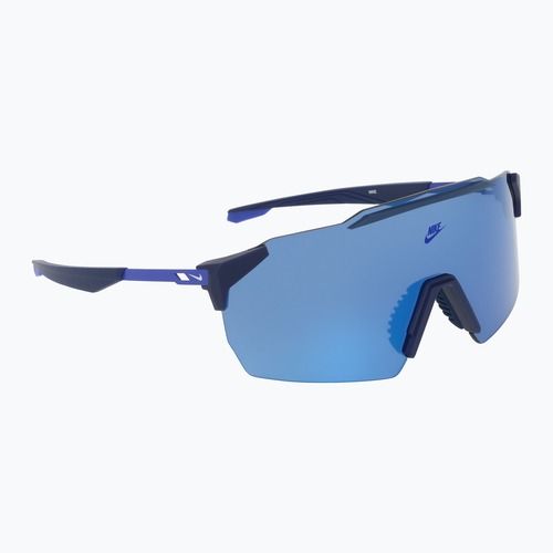 Окуляри сонцезахисні Nike Limitless Shield blue void/blue mirror