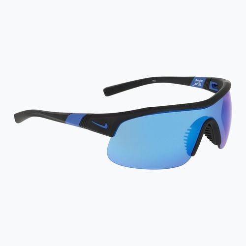Окуляри сонцезахисні Nike Show X1 matte black/blue mirror