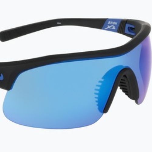 Окуляри сонцезахисні Nike Show X1 matte black/blue mirror