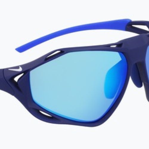 Окуляри сонцезахисні Nike Zeus Rise matte void blue/blue mirror