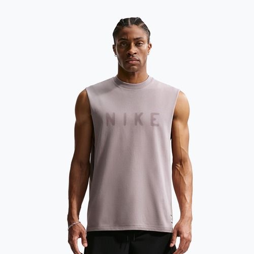 Футболка для тренувань чоловіча Nike Athletic Club Dri-Fit light violet ore/light violet ore