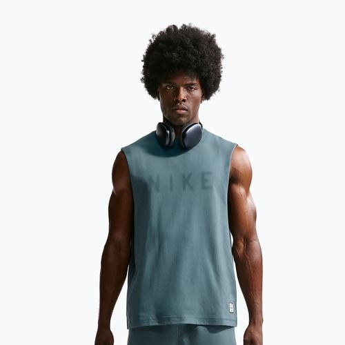 Футболка для тренувань чоловіча Nike Athletic Club Dri-Fit mineral slate/mineral slate