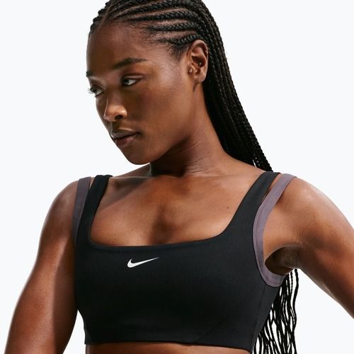 Бюстгальтер для тренувань Nike One Light Support black/thunder grey/white