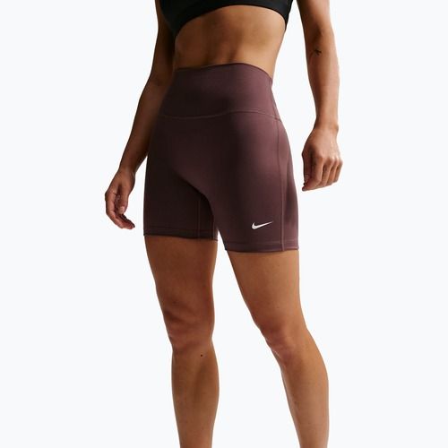 Шорти жіночі Nike One High-Waisted Biker 5" tattoo/white