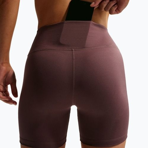 Шорти жіночі Nike One High-Waisted Biker 5" tattoo/white