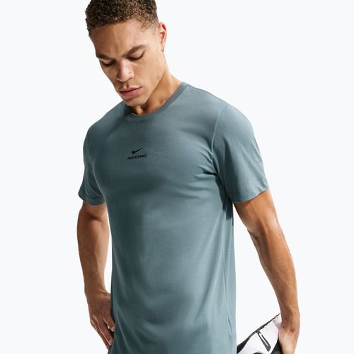 Футболка для тренувань чоловіча Nike Pro Dri-Fit mineral slate/black