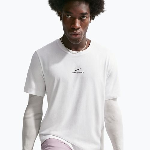 Футболка для тренувань чоловіча Nike Pro Dri-Fit white/black