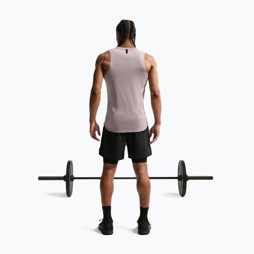 Футболка для тренувань чоловіча Nike Pro Training Dri-Fit light violet ore/black