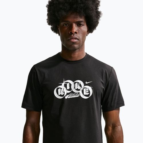 Футболка для тренувань чоловіча Nike Hyverse Dri-Fit Training black/white