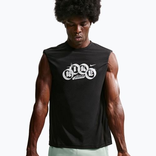 Футболка для тренувань чоловіча Nike Hyverse Dri-Fit Training black/white