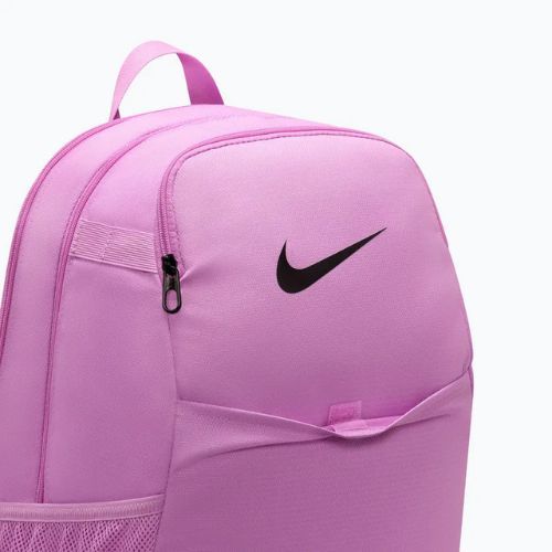 Рюкзак Nike Brasilia 24 l light magenta/black/black