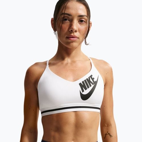 Бюстгальтер для тренувань Nike Indy Light Support white/black