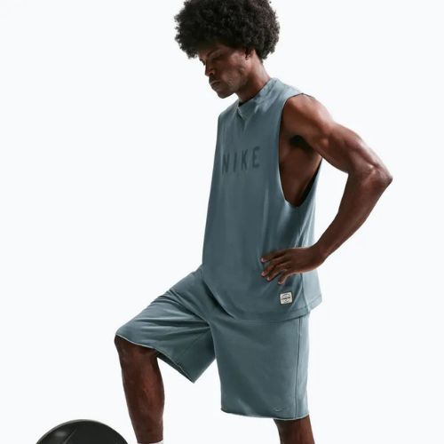 Шорти чоловічі Nike Athletic Club Dri-Fit 5" mineral slate/pale ivory/mineral slate