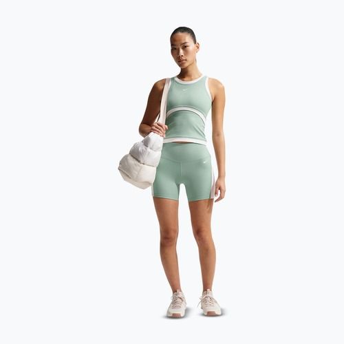 Шорти жіночі Nike One High Waisted Biker 5" steam/white/white