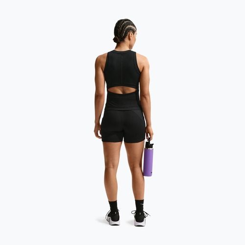 Футболка для тренувань жіноча Nike One Dri-Fit black/black/white