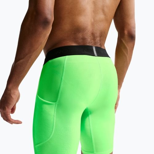 Шорти для тренувань чоловічі Nike Pro Dri-Fit Fitness Long green strike/black