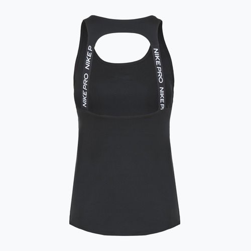 Футболка для тренувань жіноча Nike Pro Dri-Fit black/white
