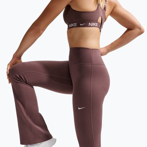 Легінси жіночі Nike One High Waisted Flared tattoo/white