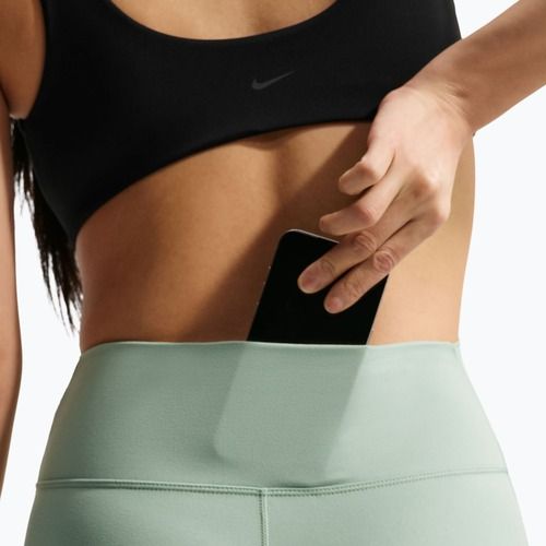 Легінси жіночі Nike One High Waisted Flared steam/white