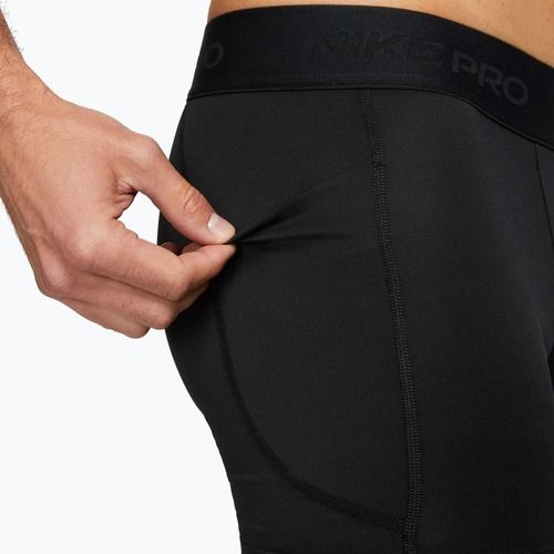 Шорти для тренувань чоловічі Nike Pro Dri-Fit Brief 5" black/white