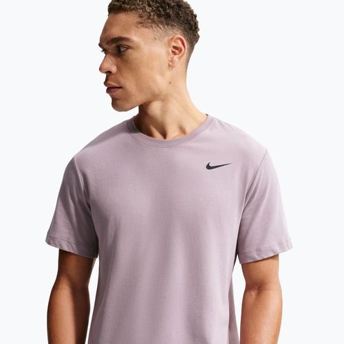 Футболка чоловіча Nike Dri-Fit light violet ore/black