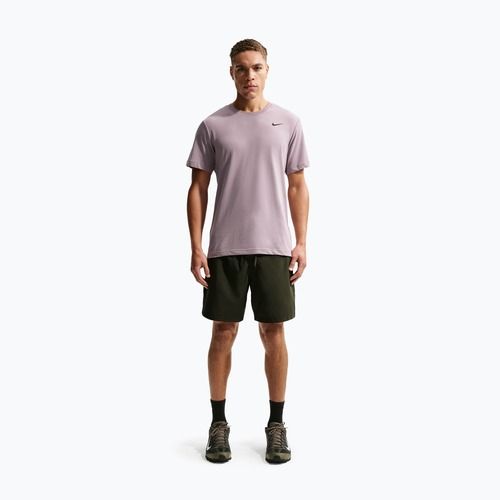 Футболка чоловіча Nike Dri-Fit light violet ore/black