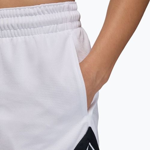 Жіночі баскетбольні шорти  Jordan Sport Diamond 4" white/black/black/white