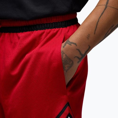 Шорти баскетбольні чоловічі  Jordan Mesh Diamond 4" gym red/white/black