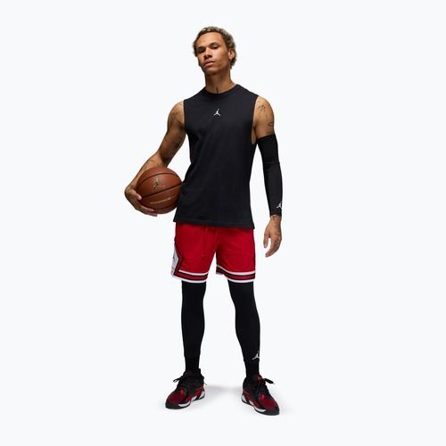 Шорти баскетбольні чоловічі Nike Jordan Mesh Diamond 4" gym red/white/black