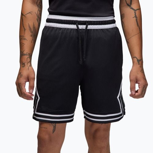 Шорти баскетбольні чоловічі  Jordan Mesh Diamond 4" black/white/white