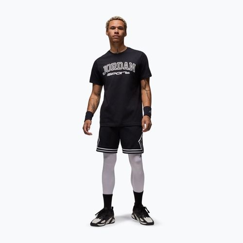 Шорти баскетбольні чоловічі  Jordan Mesh Diamond 4" black/white/white