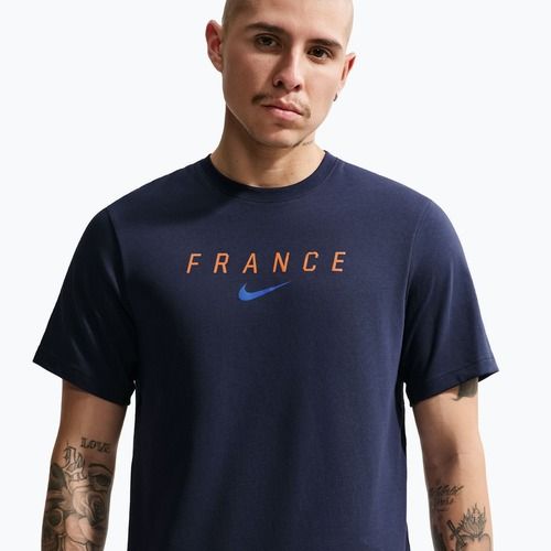 Футболка футбольна чоловіча Nike FFF Primary blackened blue/game royal