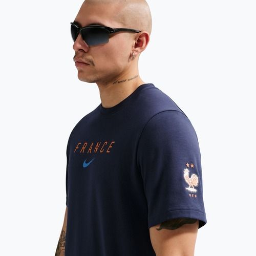 Футболка футбольна чоловіча Nike FFF Primary blackened blue/game royal