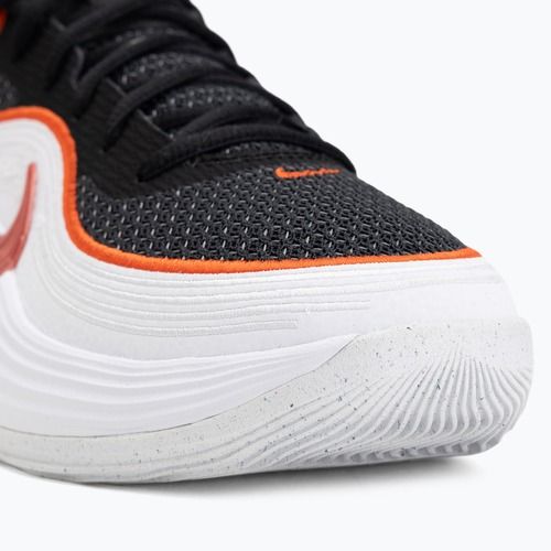 Кросівки для баскетболу чоловічі Nike Precision 8 Low black/white/picante red