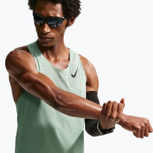 Футболка для бігу чоловіча Nike AeroSwift Dri-Fit ADV steam/black