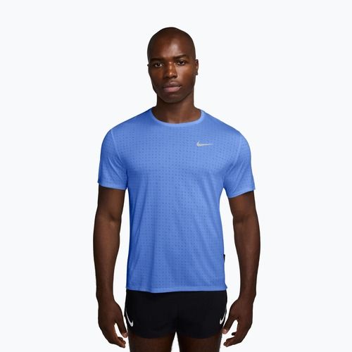 Футболка для бігу чоловіча Nike Miler Breathe royal pulse
