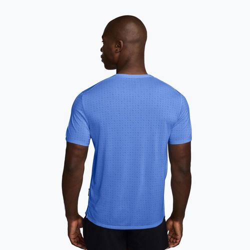 Футболка для бігу чоловіча Nike Miler Breathe royal pulse