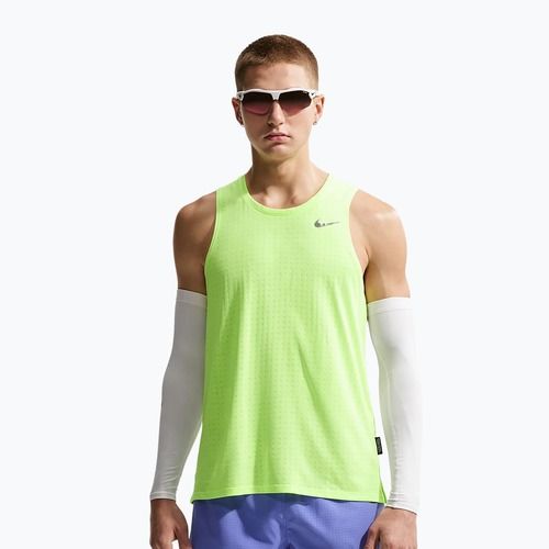 Футболка для бігу чоловіча Nike Miler Breathe volt ice