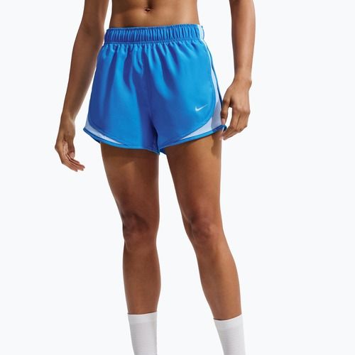 Шорти для бігу жіночі Nike Tempo Dri-Fit Mid-Rise light photo blue