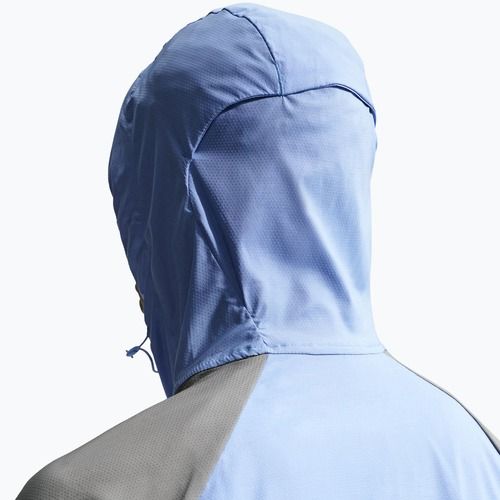 Куртка для бігу чоловіча Nike Impossibly Light Windrunner total orange/royal pulse/smoke grey