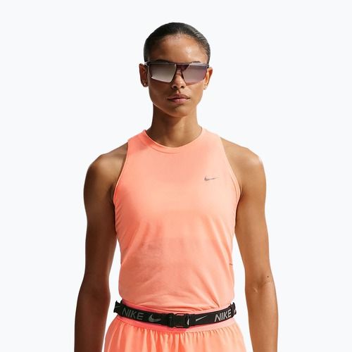 Футболка для бігу жіноча Nike Swift Breathe Dri-Fit orange pulse/photon dust